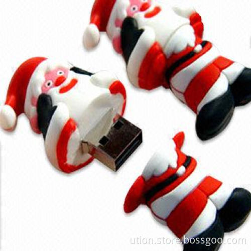 Multifunction USB Flash Drive, Suitable for Christmas, with Up to 16GB Memory Capacity